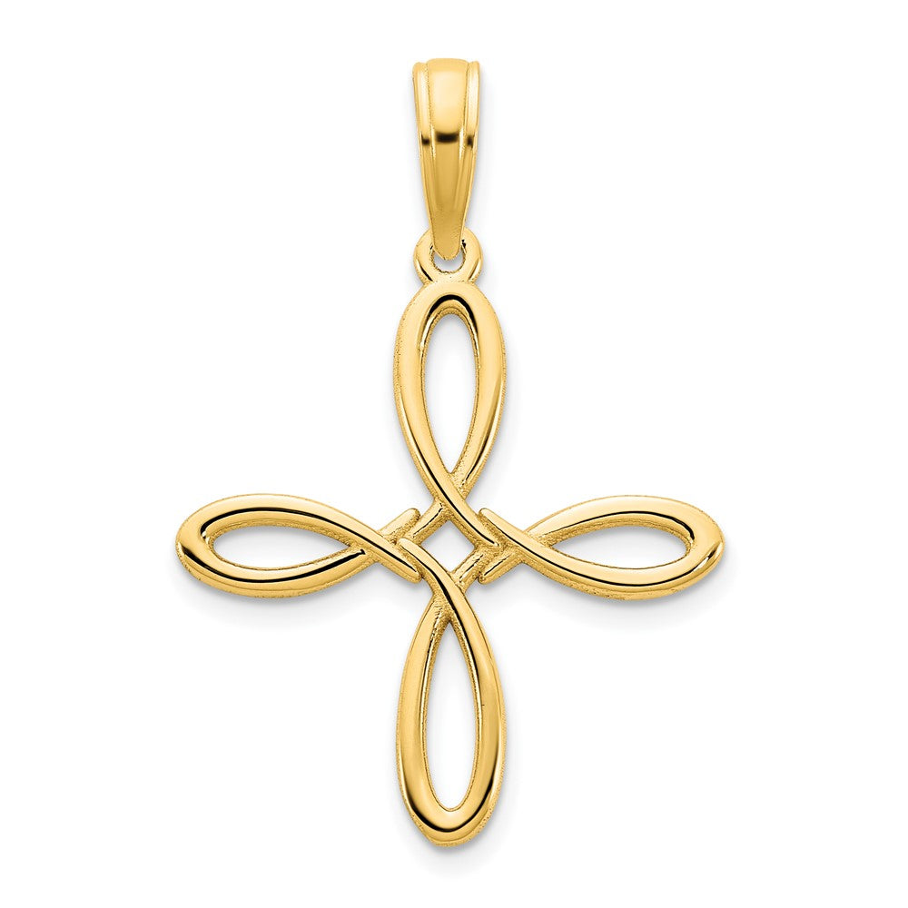 Charlie & Co Jewelry | 14k Fancy Cross Pendant - Model D5128
