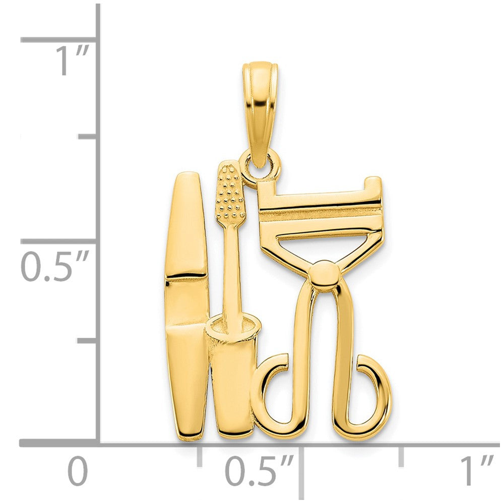 Charlie & Co Jewelry | 14k Cosmetics Pendant - Model D5144