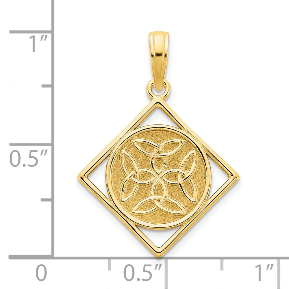 Charlie & Co Jewelry | 14ky Fancy Celtic Knot Pendant - Model D5155