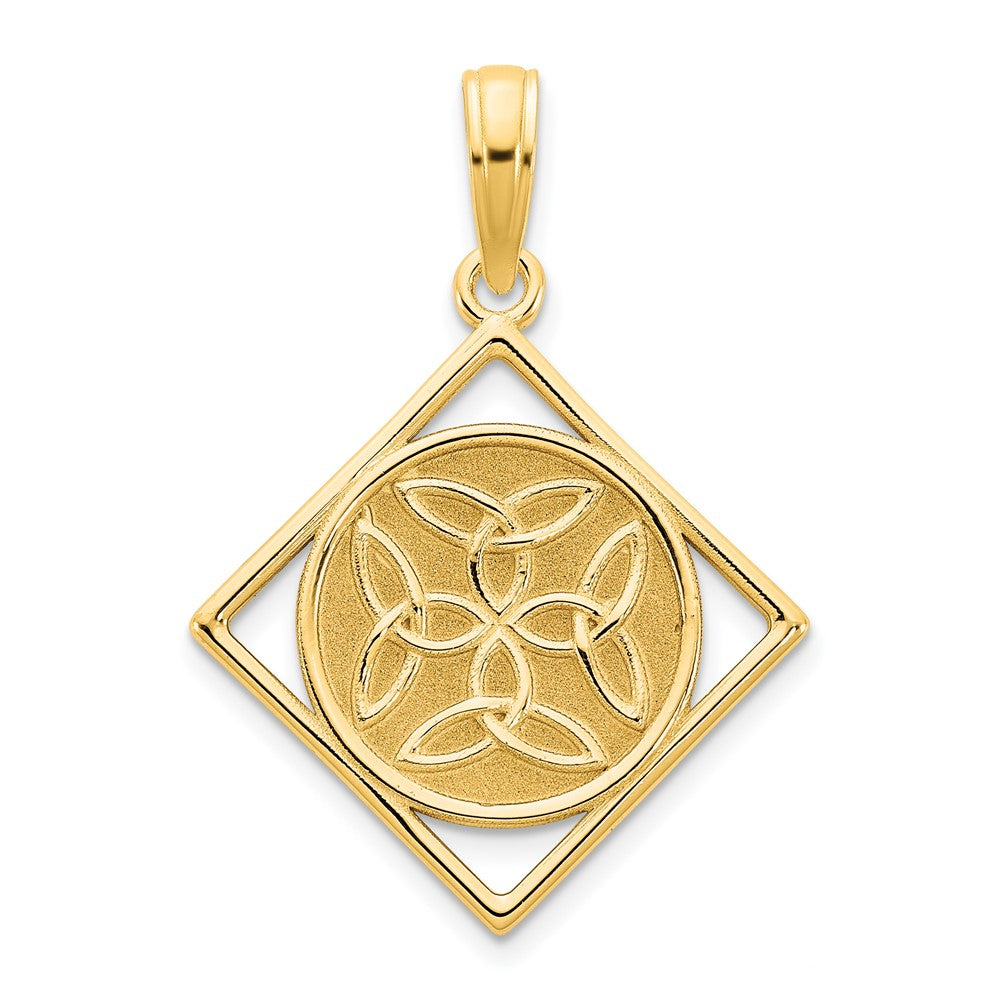 Charlie & Co Jewelry | 14ky Fancy Celtic Knot Pendant - Model D5155