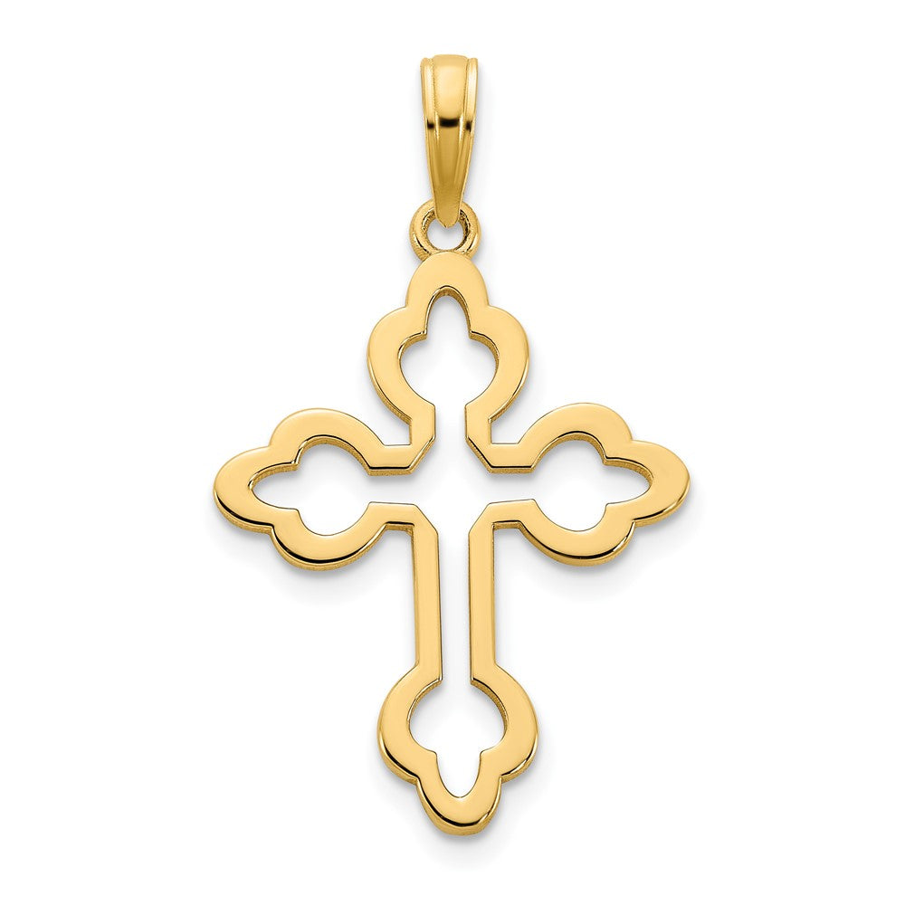 Charlie & Co Jewelry | 14k Cross Charm - Model D5219