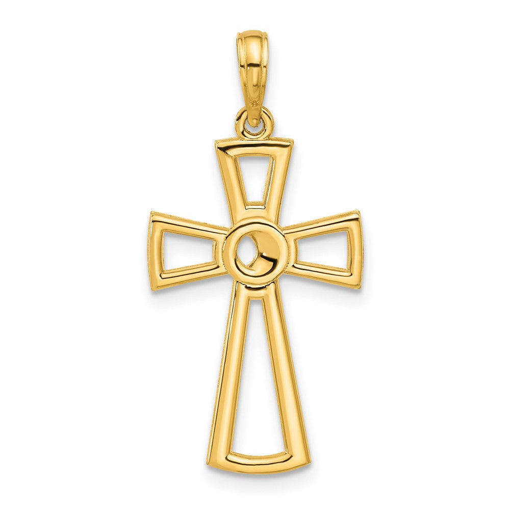 Charlie & Co Jewelry | 14k Polished Fancy Cross - Model D5287