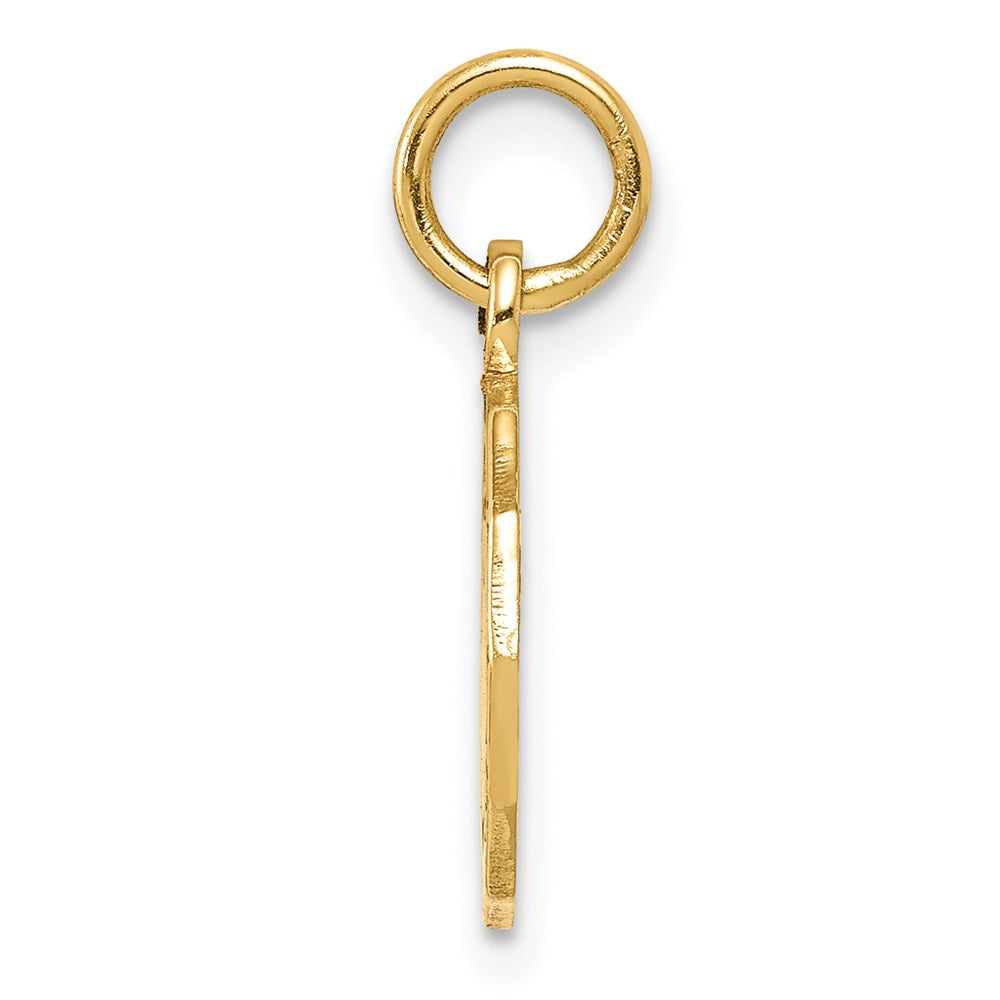 Charlie & Co Jewelry | 14k Baptism Spanish Recuerdo Del Bautismo On Back Charm - Model D535