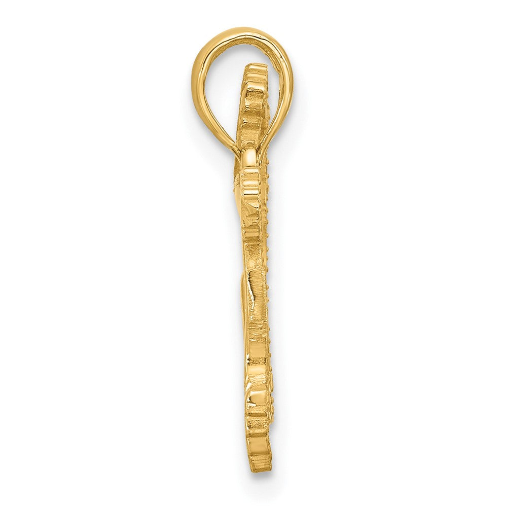 Charlie & Co Jewelry | 14k Polished Poodle Dog Outline Charm - Model D5369