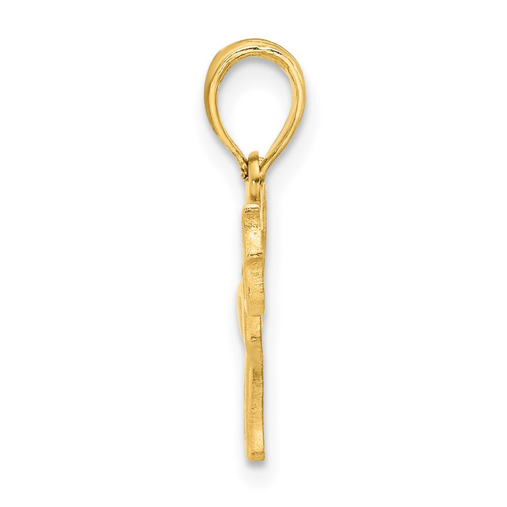 Charlie & Co Jewelry | 14k Polished Dog Outline Pendant - Model D5426