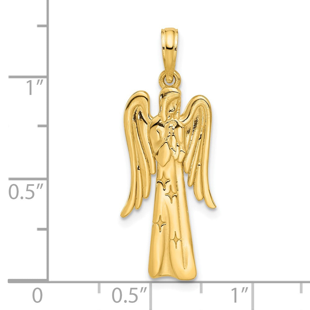 Charlie & Co Jewelry | 14k Fancy Angel Charm - Model D5437