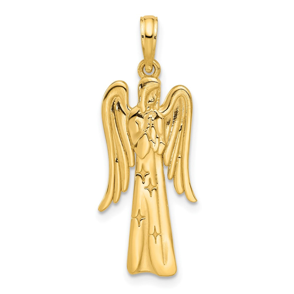 Charlie & Co Jewelry | 14k Fancy Angel Charm - Model D5437