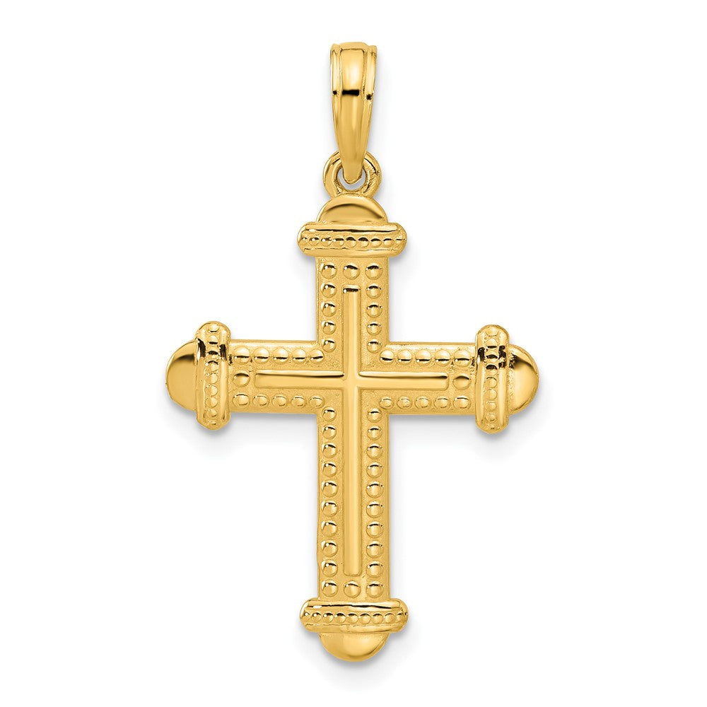 Charlie & Co Jewelry | 14k Fancy Cross Charm - Model D5467