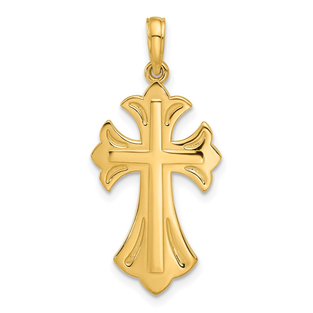 Charlie & Co Jewelry | 14k Fancy Cross Charm - Model D5468