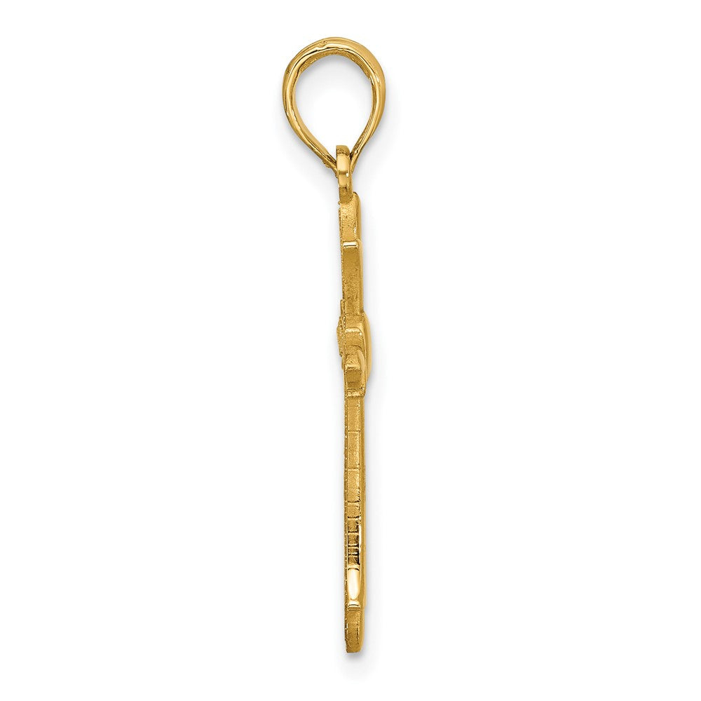 Charlie & Co Jewelry | 14k Fancy Cross Charm - Model D5494