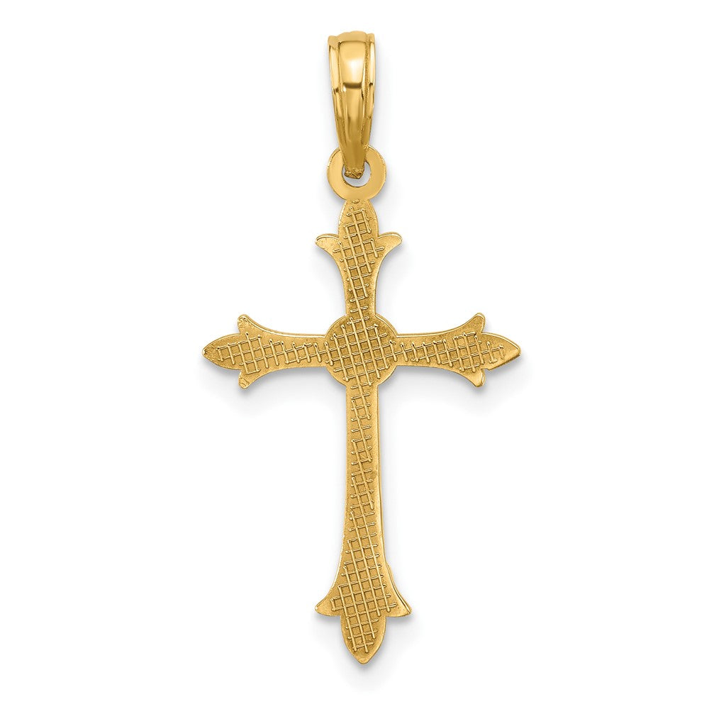 Charlie & Co Jewelry | 14k Fancy Cross Charm - Model D5494