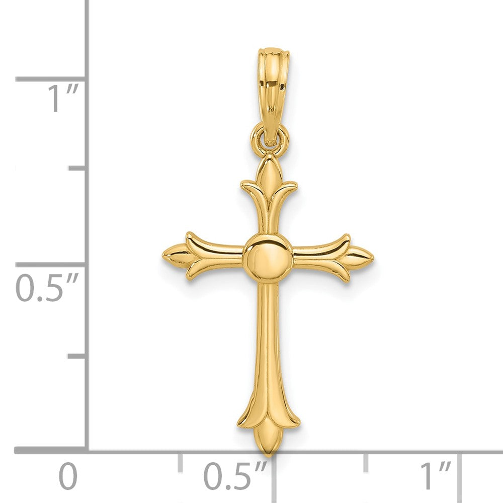 Charlie & Co Jewelry | 14k Fancy Cross Charm - Model D5494