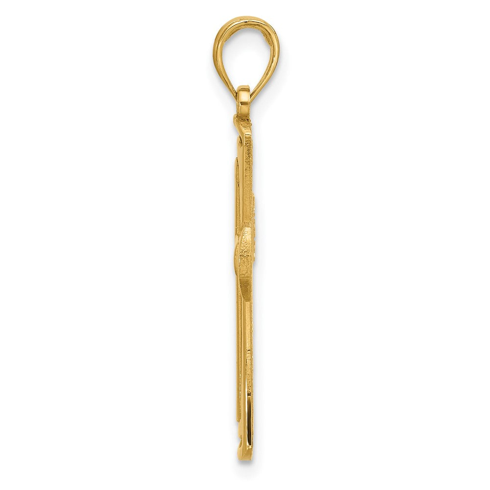 Charlie & Co Jewelry | 14k Fancy Cross Charm - Model D5509
