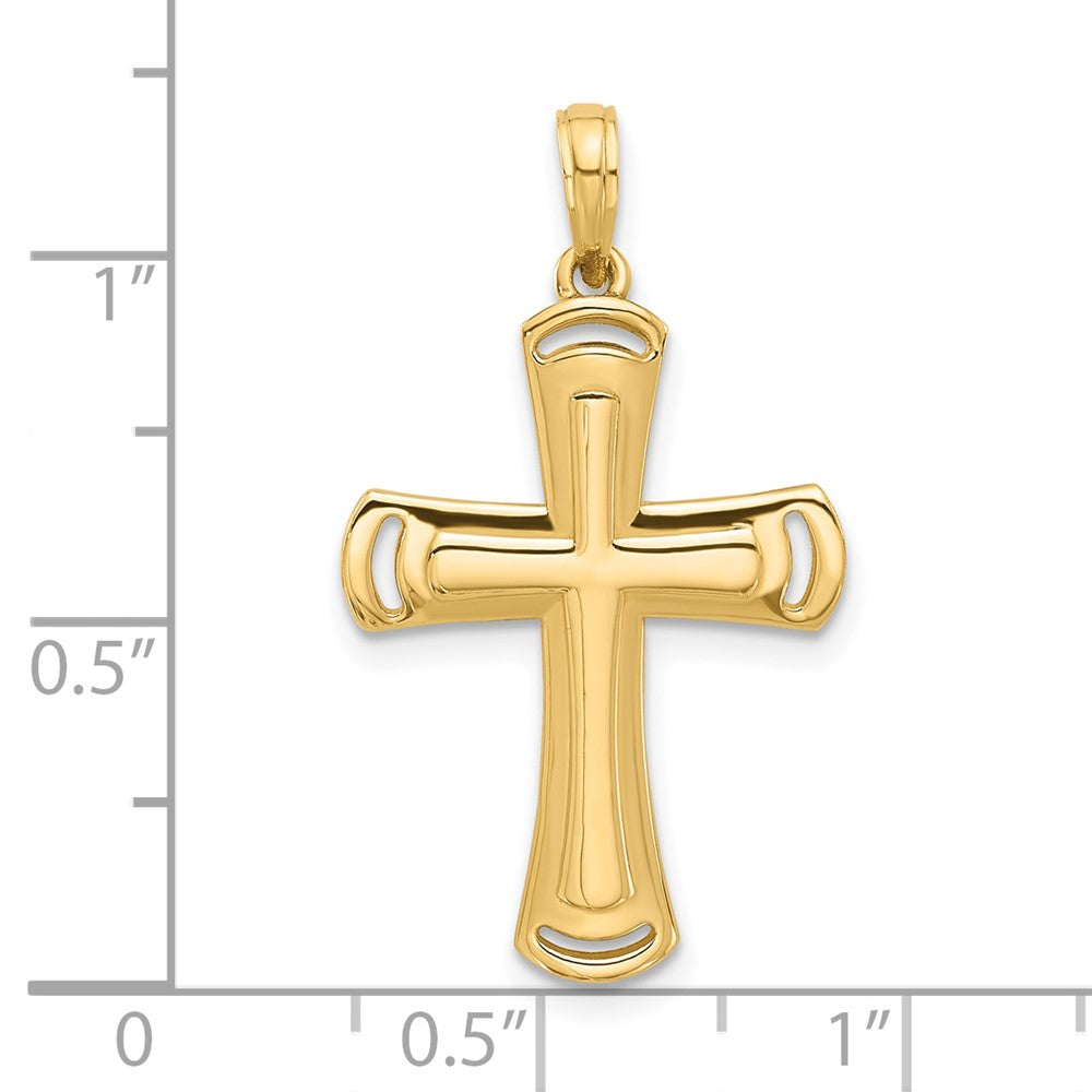 Charlie & Co Jewelry | 14k Fancy Cross Charm - Model D5509