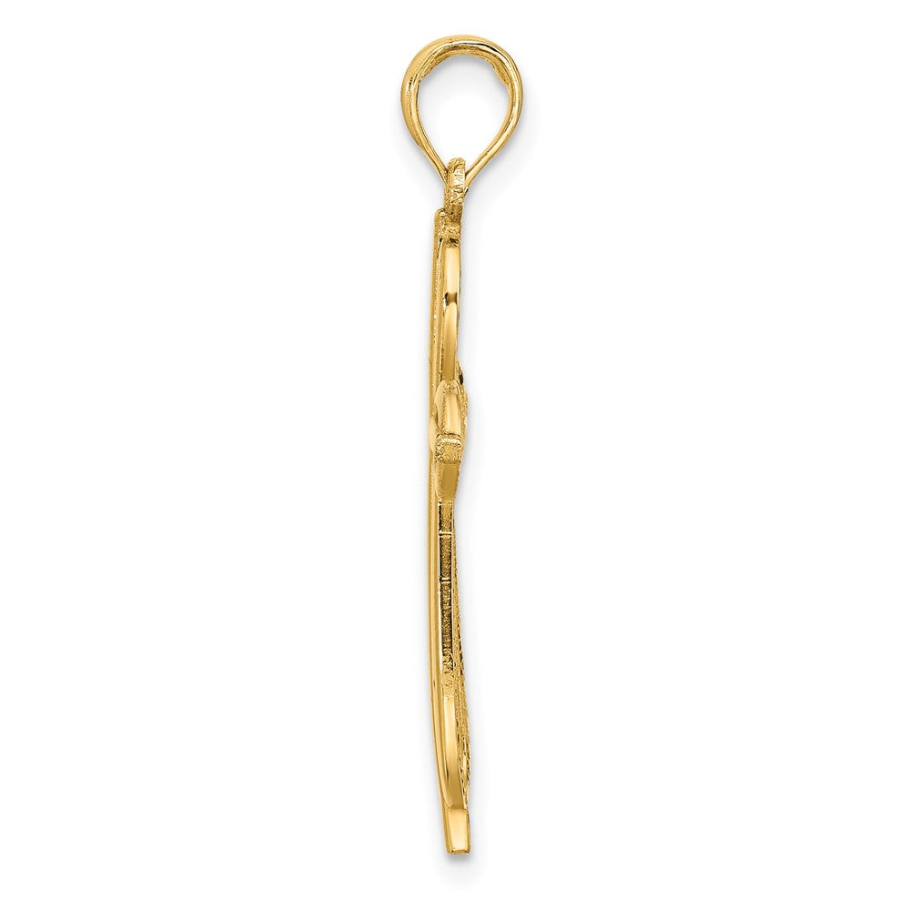 Charlie & Co Jewelry | 14ky Fancy Cross Charm - Model D5511