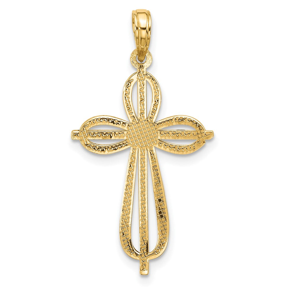 Charlie & Co Jewelry | 14ky Fancy Cross Charm - Model D5511