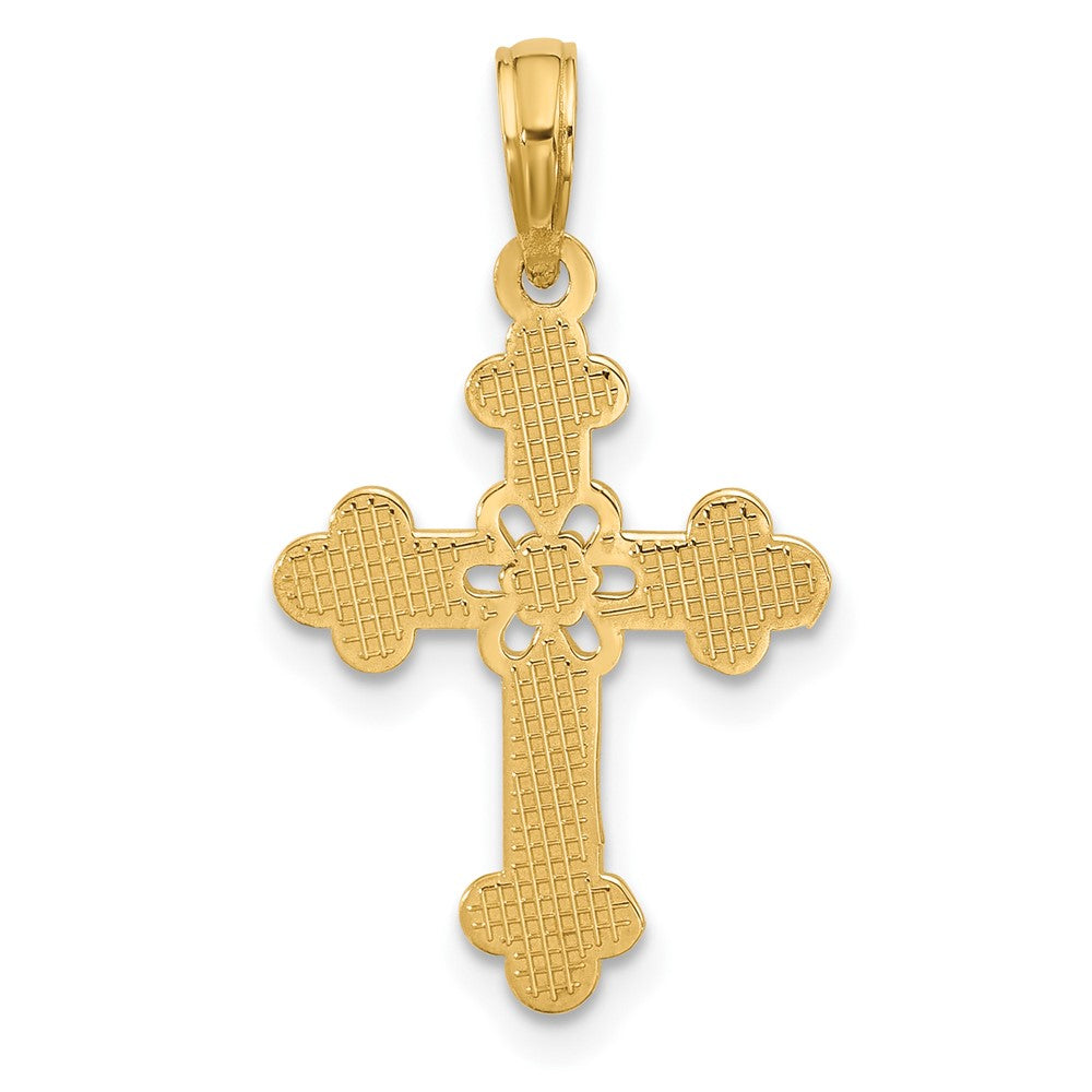 Charlie & Co Jewelry | 14ky Fancy Cross Charm - Model D5516