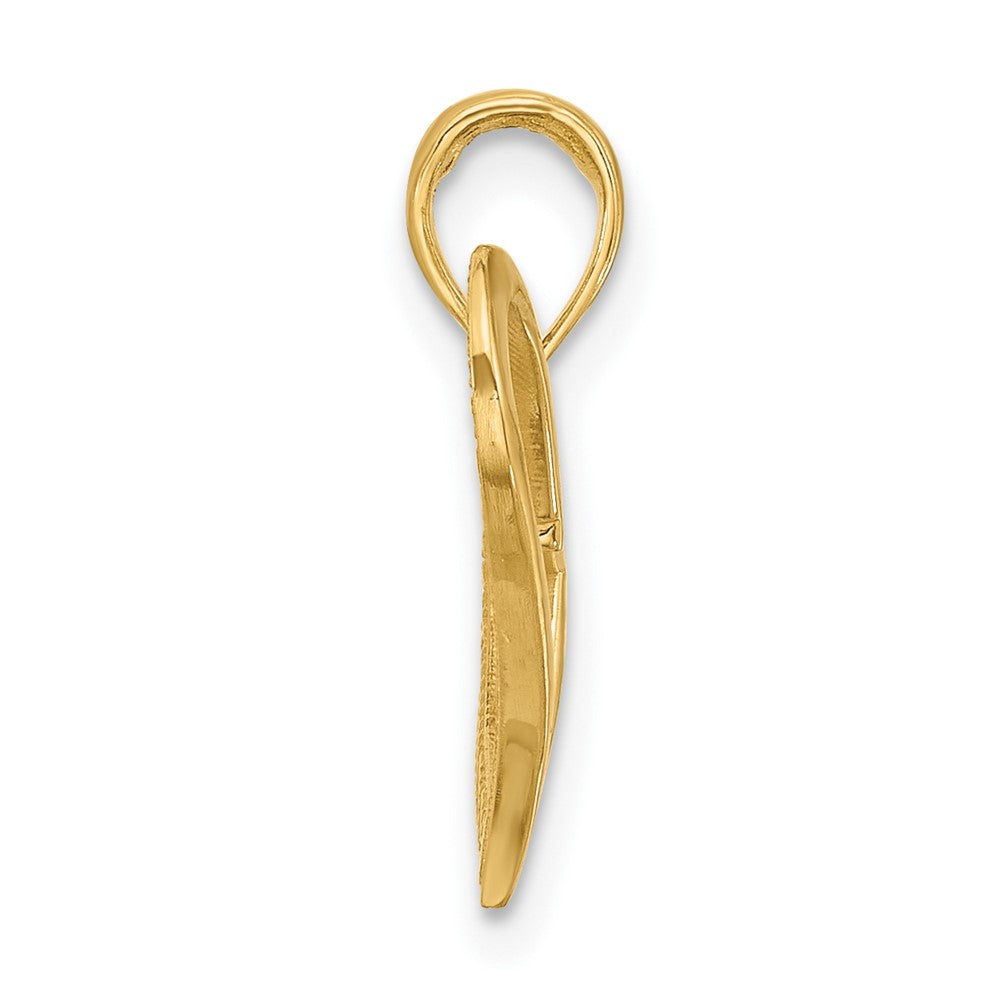 Charlie & Co Jewelry | 14k Polished Cross In Heart Charm - Model D5594