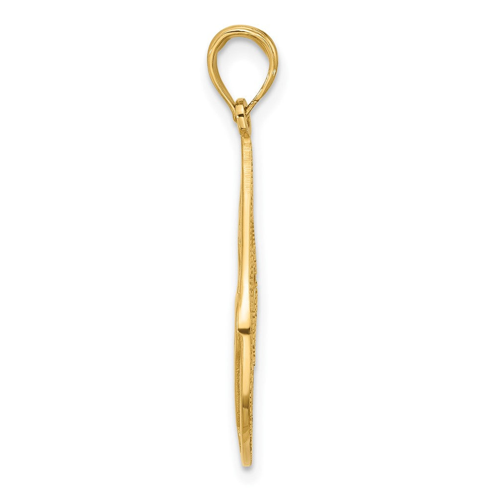 Charlie & Co Jewelry | 14k Polished Fancy Butterfly Teardrop Charm - Model D5595