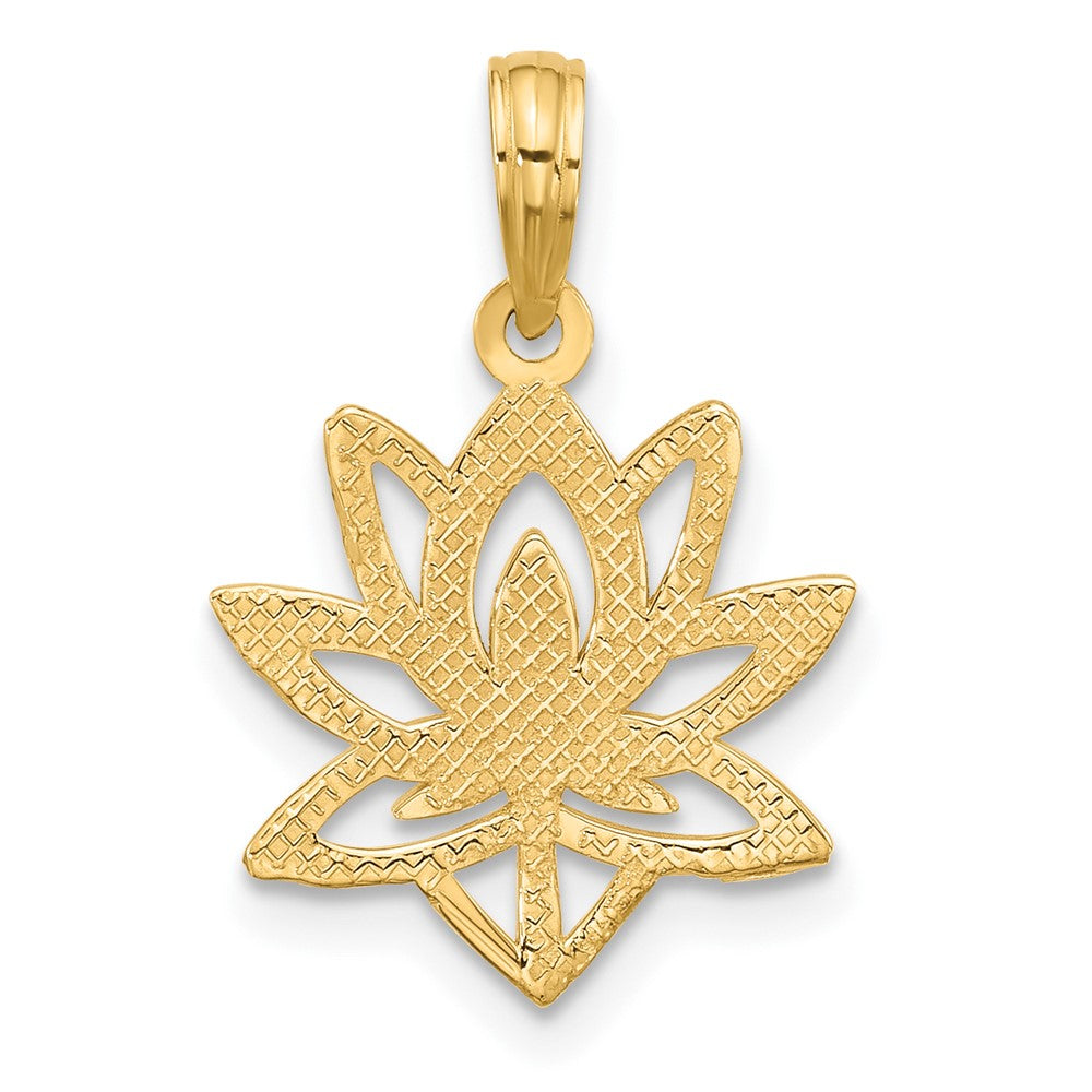 Charlie & Co Jewelry | 14k Polished Fancy Flower Charm - Model D5603