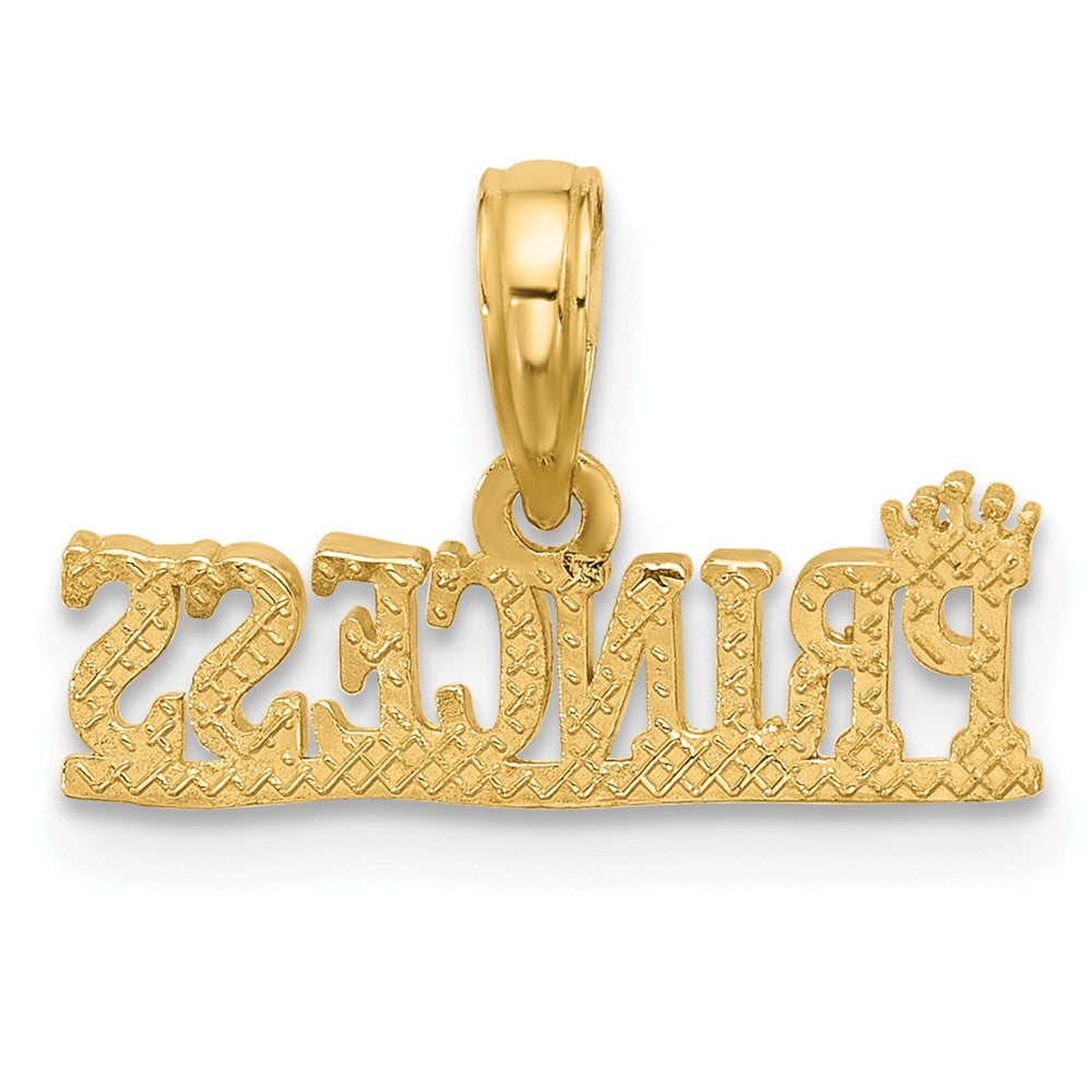 Charlie & Co Jewelry | 14k Polished Princess Charm - Model D5613