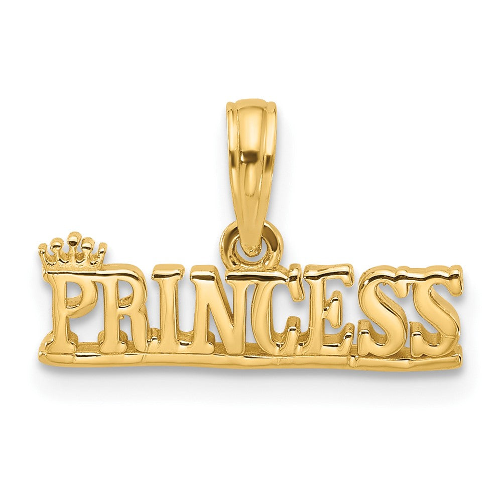 Charlie & Co Jewelry | 14k Polished Princess Charm - Model D5613