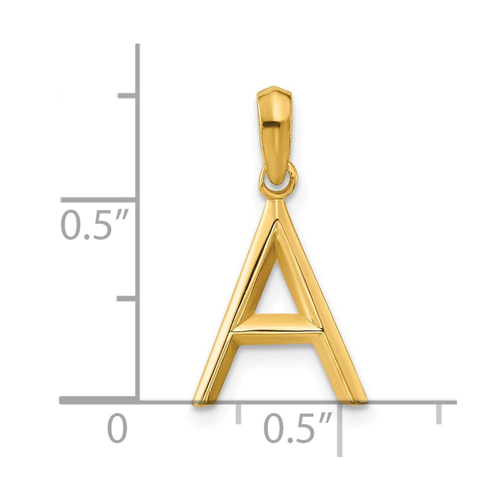Charlie & Co Jewelry | 14ky Fancy Letter A - Model D5668A