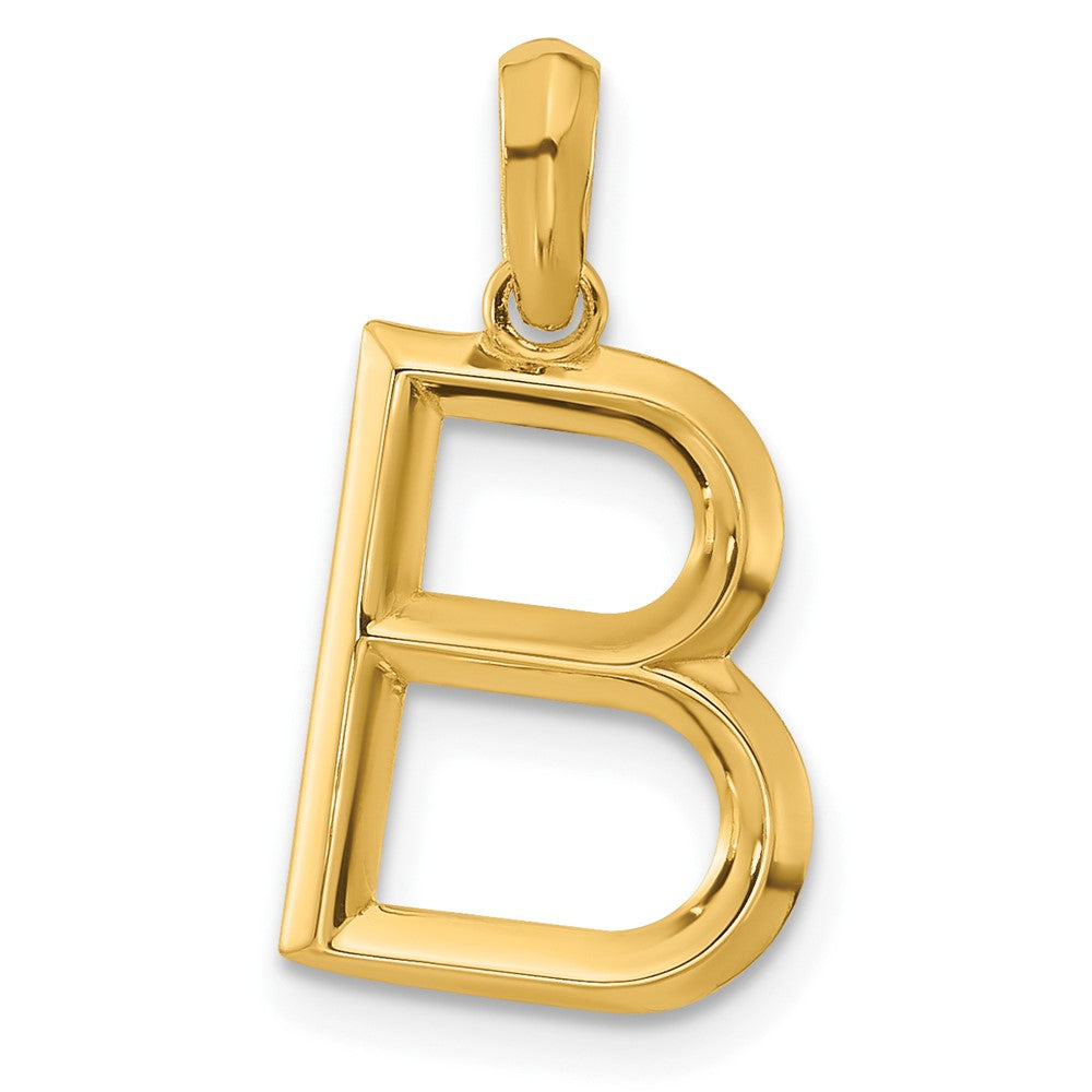 Charlie & Co Jewelry | 14ky Fancy Letter B - Model D5668B