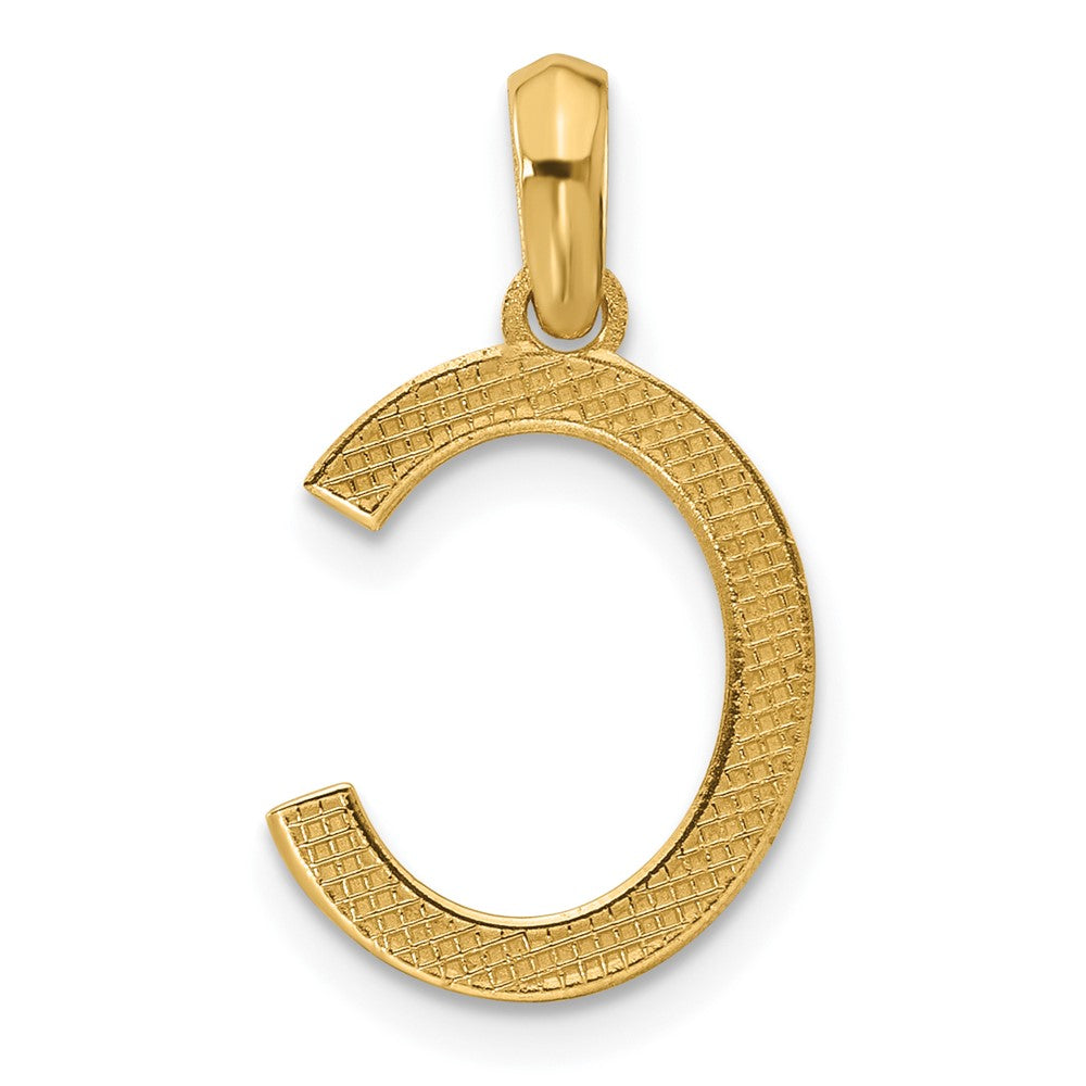 Charlie & Co Jewelry | 14ky Fancy Letter C - Model D5668C