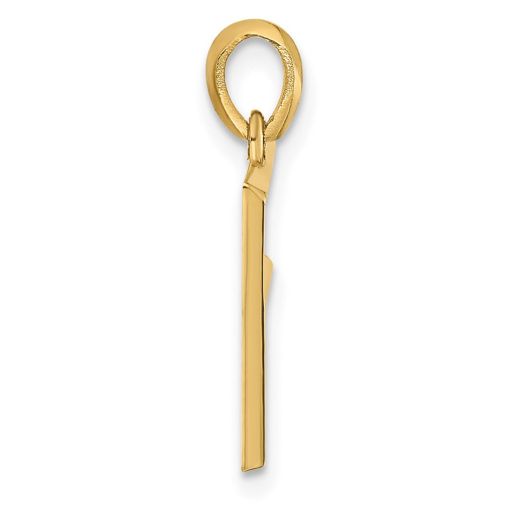Charlie & Co Jewelry | 14ky Fancy Letter F - Model D5668F