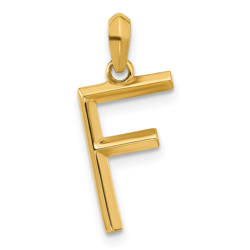 Charlie & Co Jewelry | 14ky Fancy Letter F - Model D5668F
