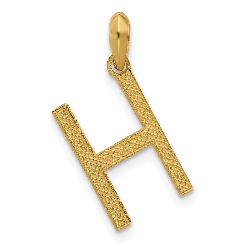 Charlie & Co Jewelry | 14ky Fancy Letter H - Model D5668H