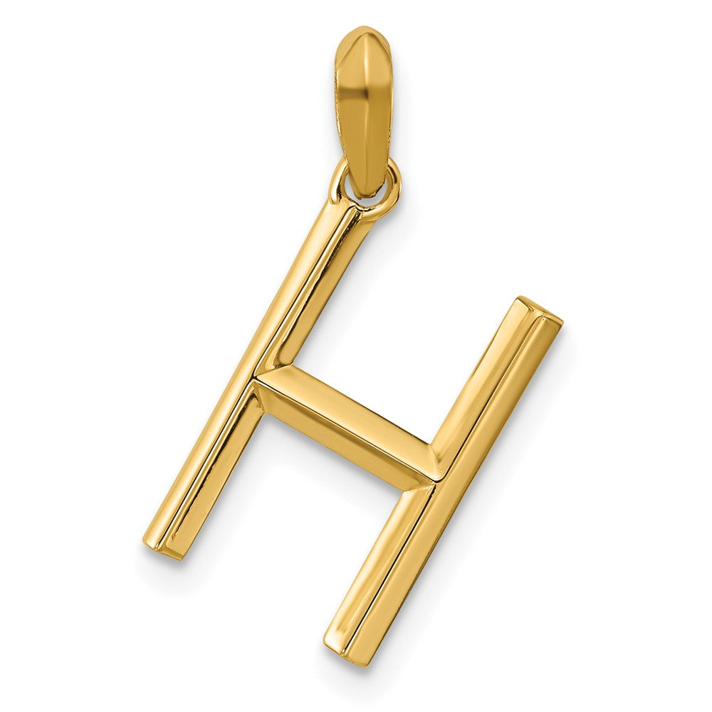 Charlie & Co Jewelry | 14ky Fancy Letter H - Model D5668H