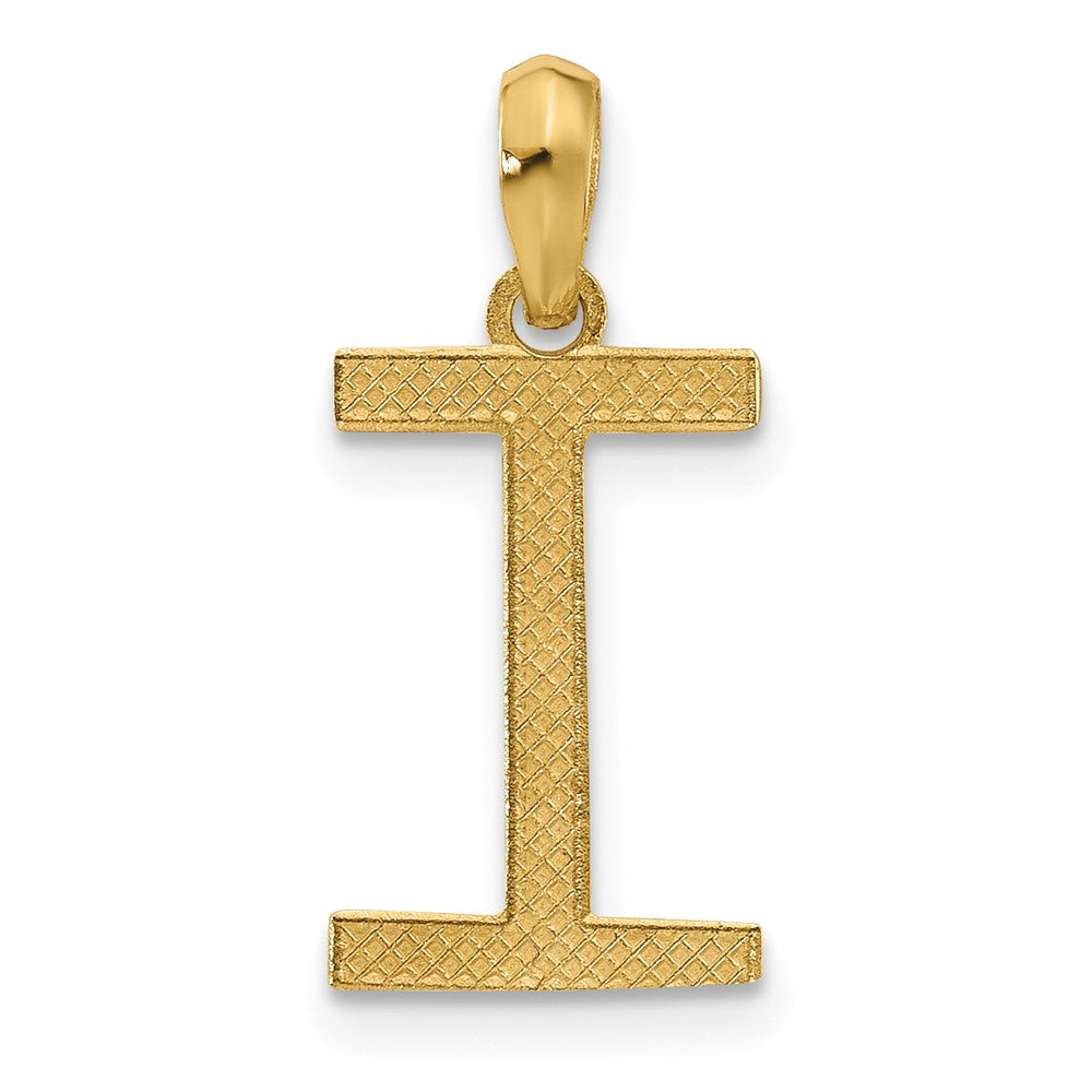 Charlie & Co Jewelry | 14ky Fancy Letter I - Model D5668I