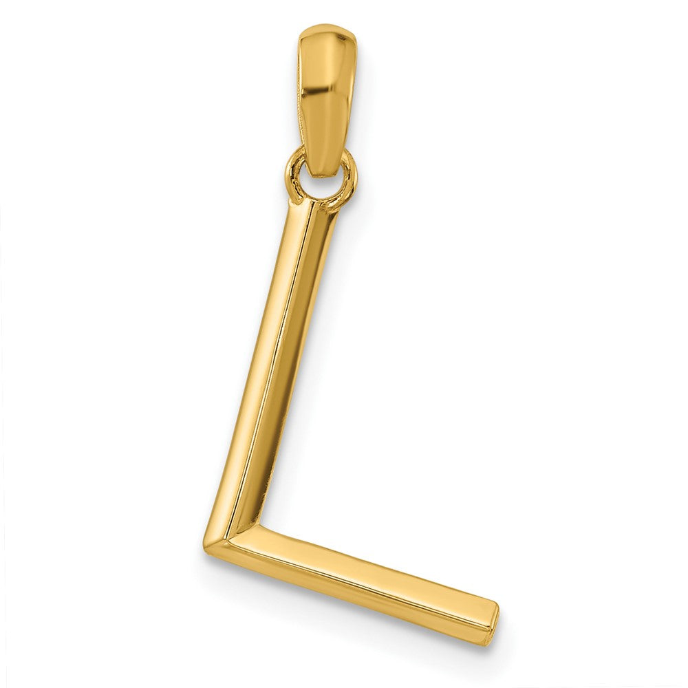 Charlie & Co Jewelry | 14ky Fancy Letter L - Model D5668L