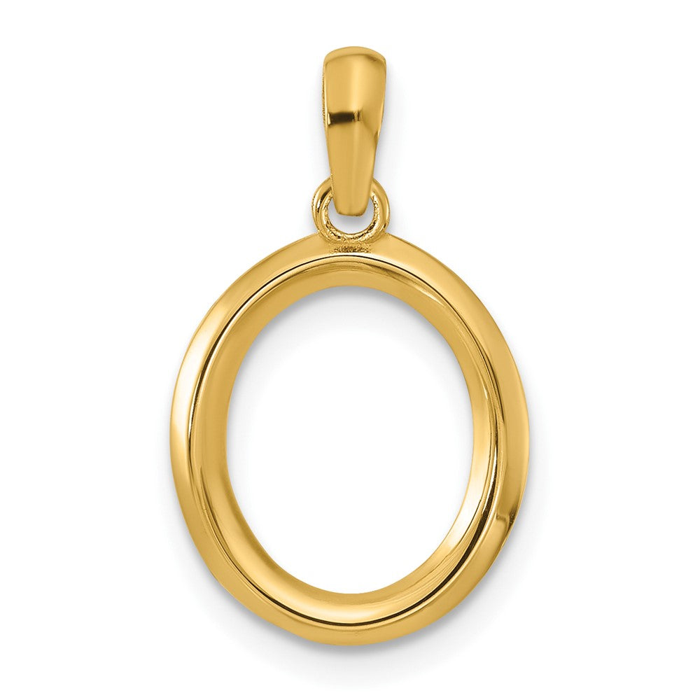 Charlie & Co Jewelry | 14ky Fancy Letter O - Model D5668O