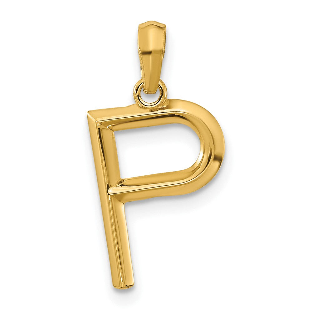 Charlie & Co Jewelry | 14ky Fancy Letter P - Model D5668P