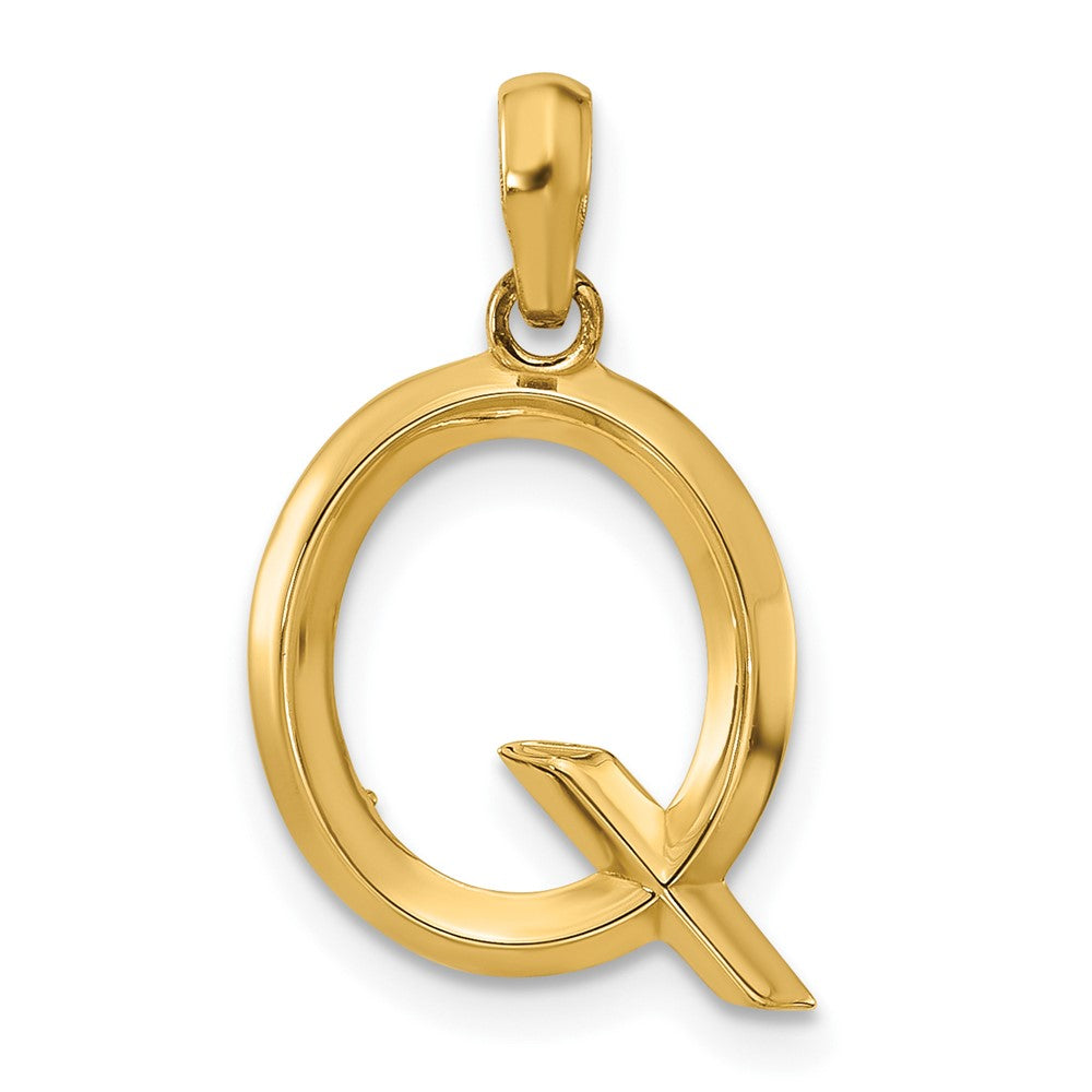 Charlie & Co Jewelry | 14ky Fancy Letter Q - Model D5668Q