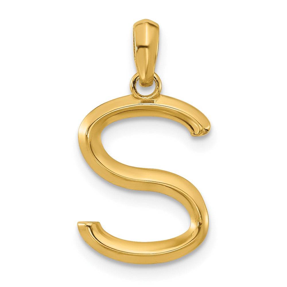 Charlie & Co Jewelry | 14ky Fancy Letter S - Model D5668S