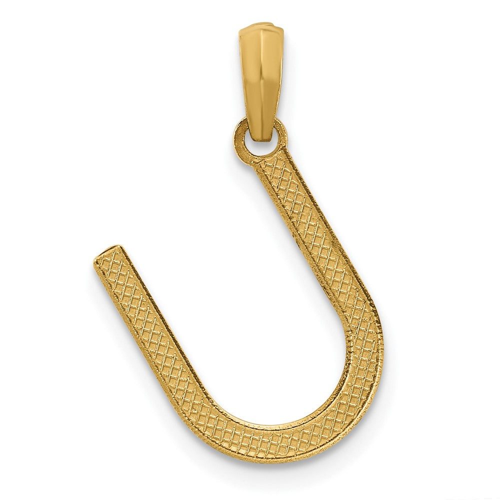 Charlie & Co Jewelry | 14ky Fancy Letter U - Model D5668U