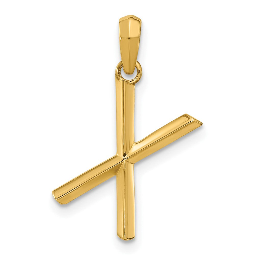 Charlie & Co Jewelry | 14ky Fancy Letter X - Model D5668X