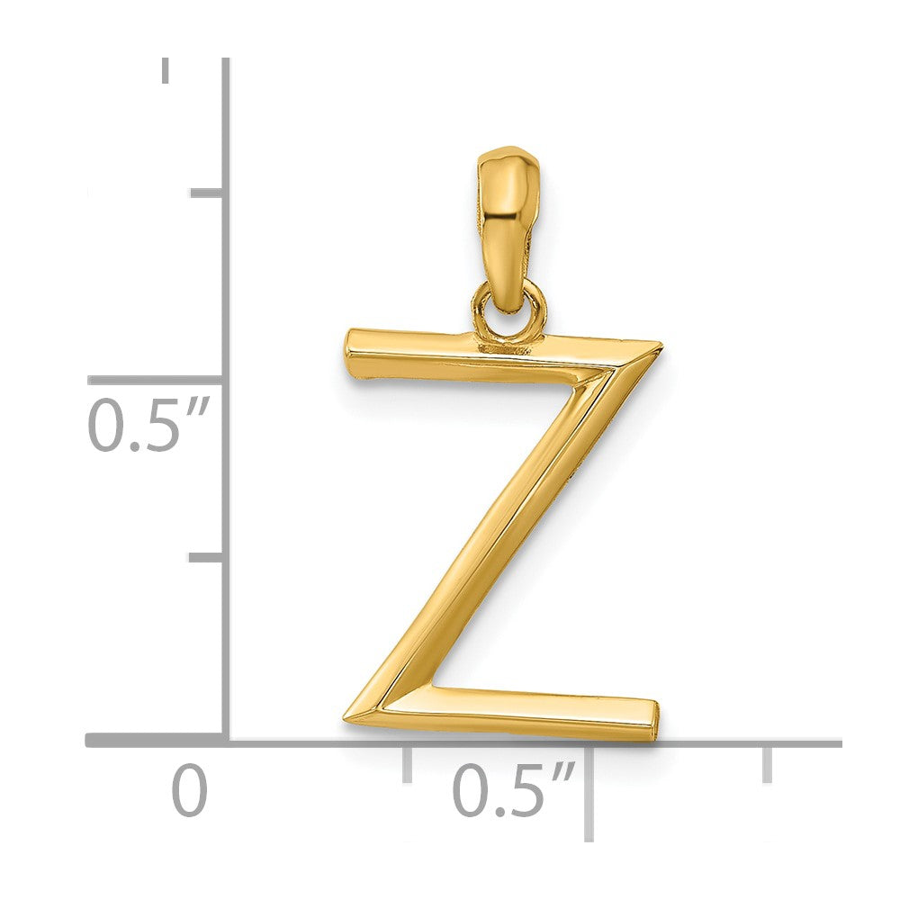 Charlie & Co Jewelry | 14ky Fancy Letter Z - Model D5668Z