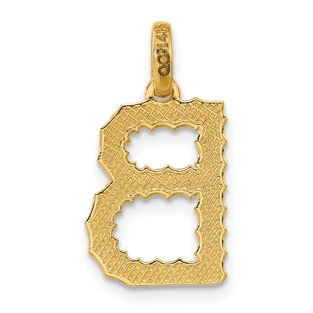 Charlie & Co Jewelry | 14ky Fancy Twist Letter B - Model D5677B
