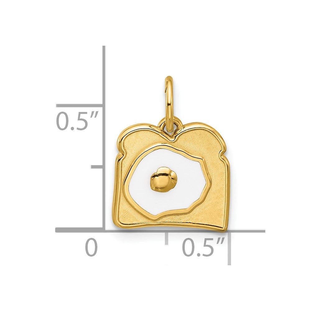 Charlie & Co Jewelry | 14ky Fancy Egg On Toast - Model D5691