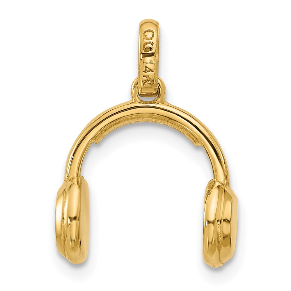 Charlie & Co Jewelry | 14k Fancy Headphones - Model D5704