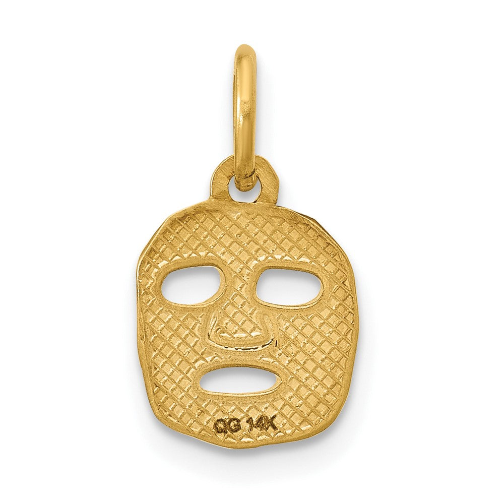 Charlie & Co Jewelry | 14ky Fancy Face Mask Charm - Model D5706