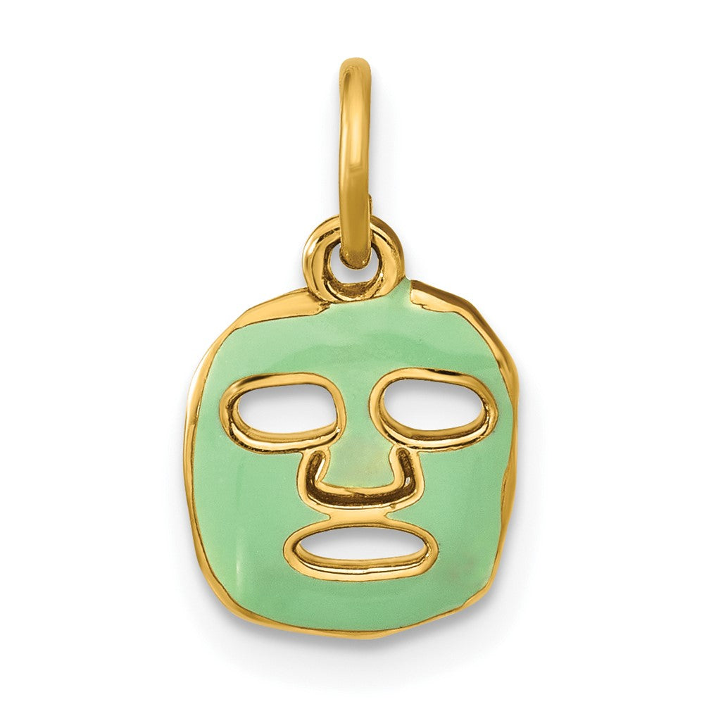 Charlie & Co Jewelry | 14ky Fancy Face Mask Charm - Model D5706