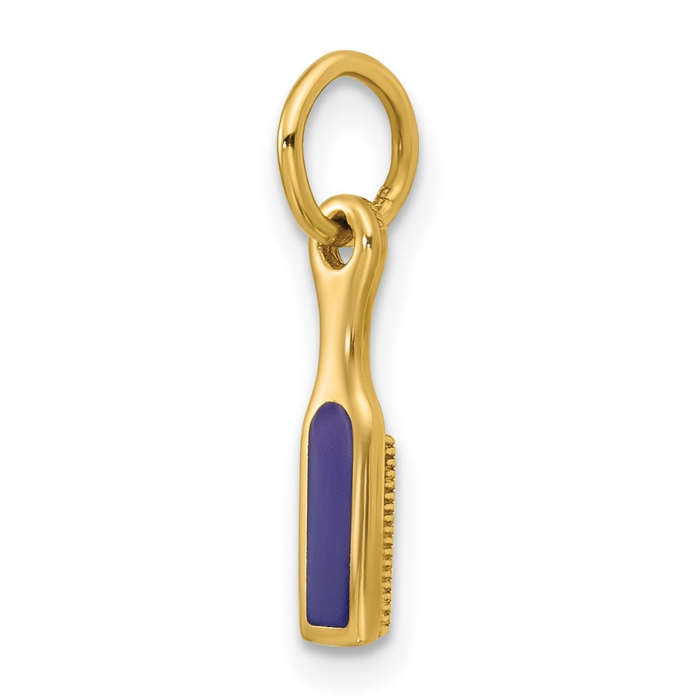Charlie & Co Jewelry | 14ky Fancy Hairbrush Charm - Model D5714