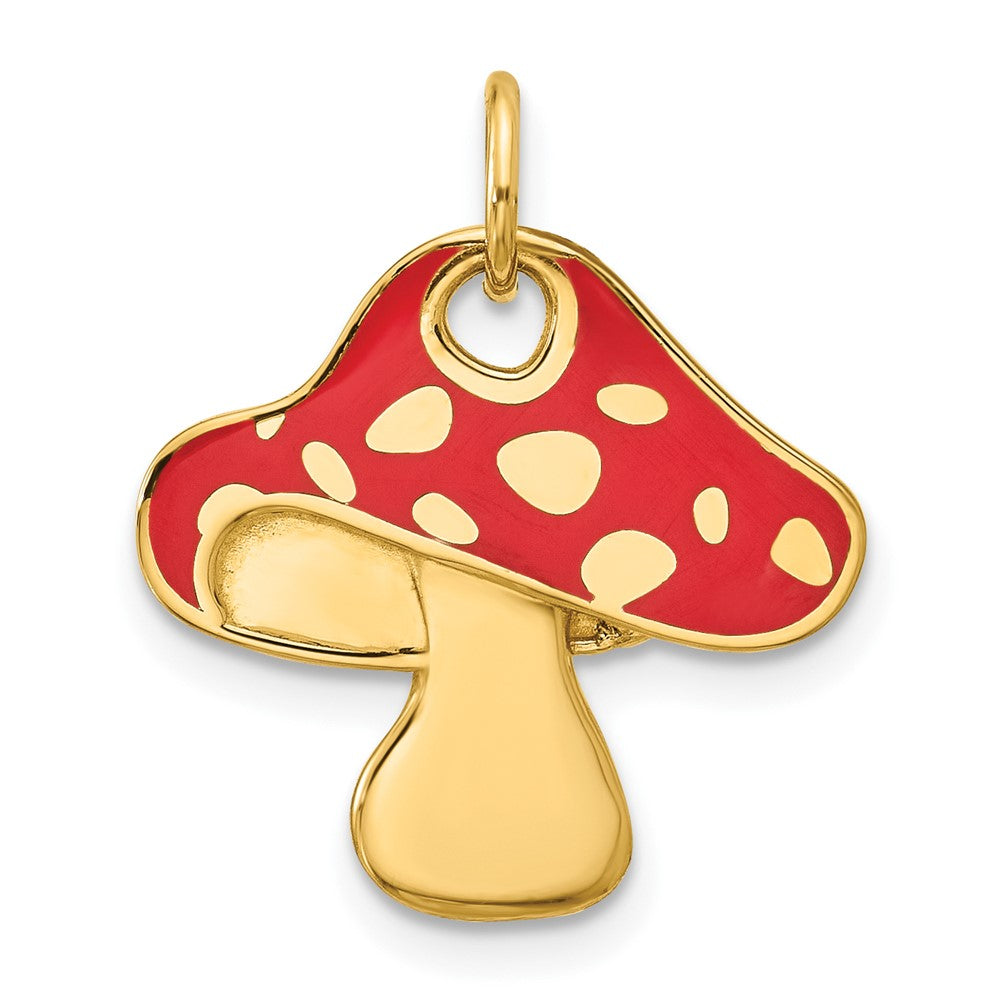 Charlie & Co Jewelry | 14ky Flat Toadstool Charm - Model D5719
