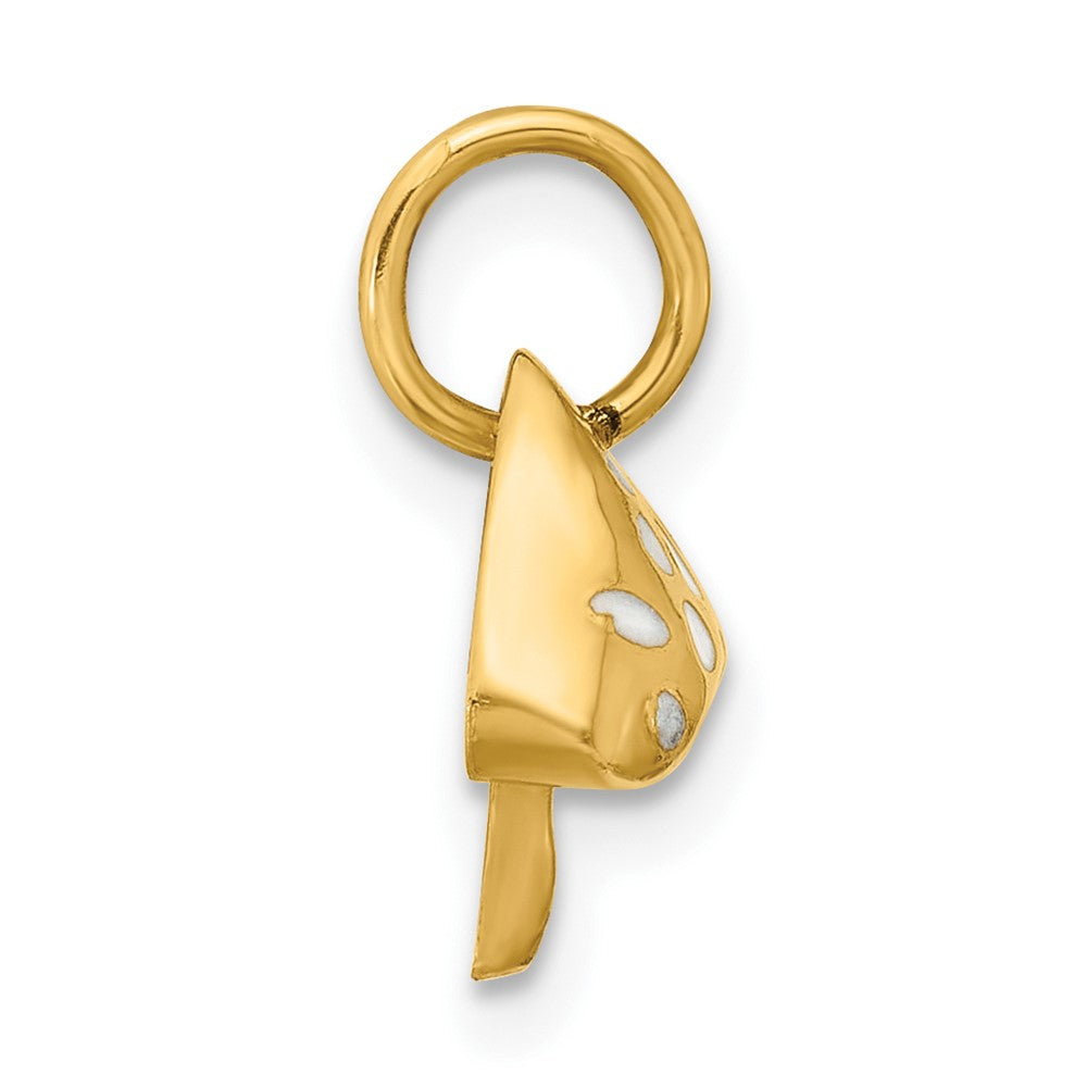 Charlie & Co Jewelry | 14ky Curvy Toadstool Charm - Model D5720